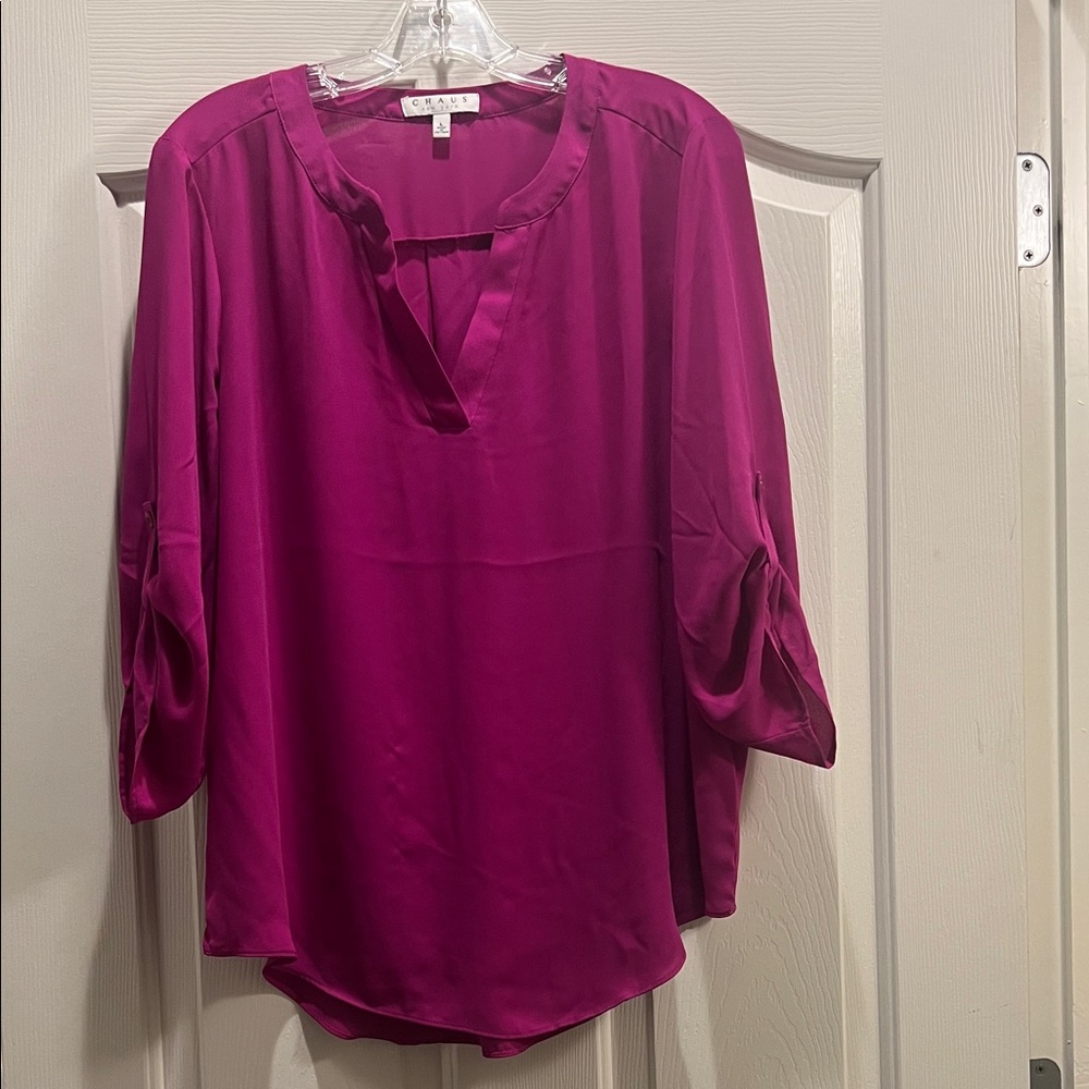 Chaus Fuchsia Blouse